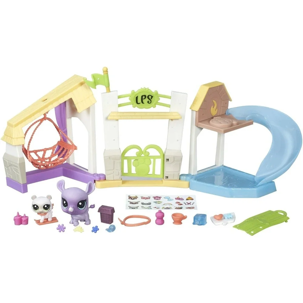 LPS Littlest pet shop fun‎ park playset + Littlest Pet Shop PET RETREAT Pets In